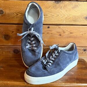 Peter Millar Blue Skyline and Suede Sneaker Shoes Mens 12
